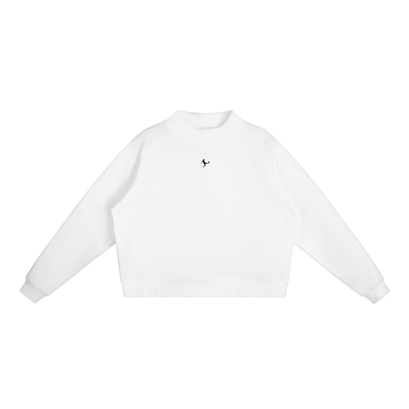 Donna Nera Mock Neck Sweatshirt