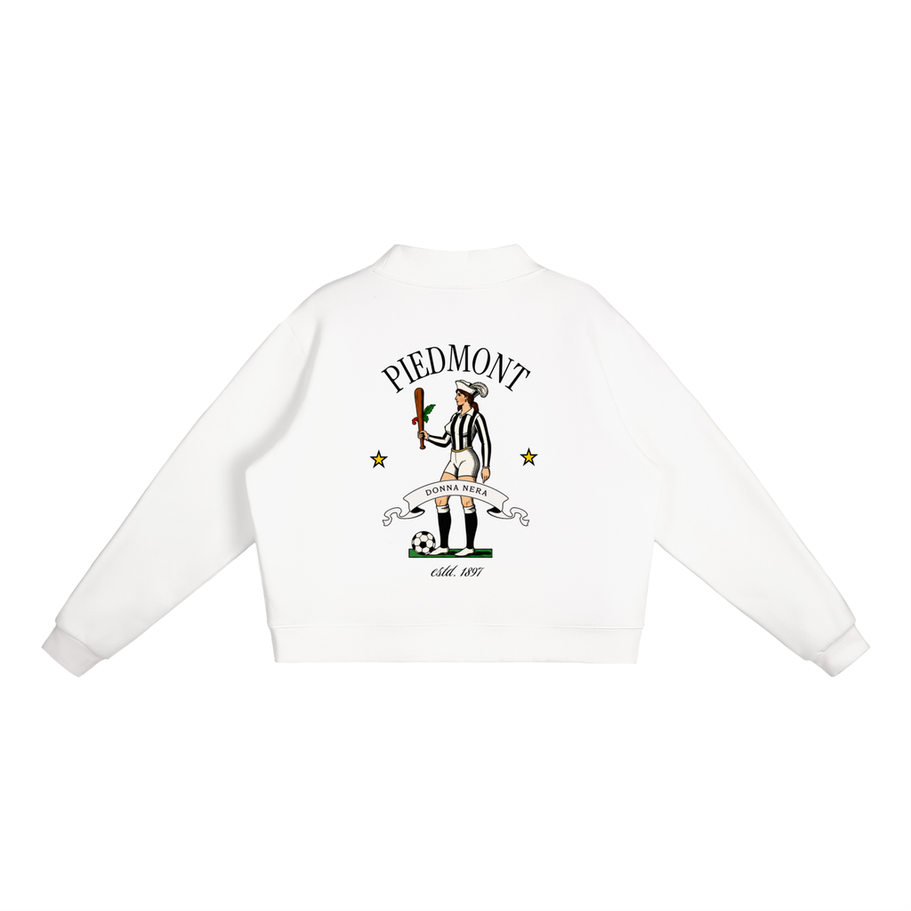 Donna Nera Mock Neck Sweatshirt