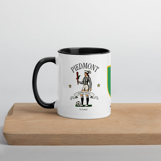 Piedmont “Donna Nera” Mug  Italian Football Heritage × Espresso Culture